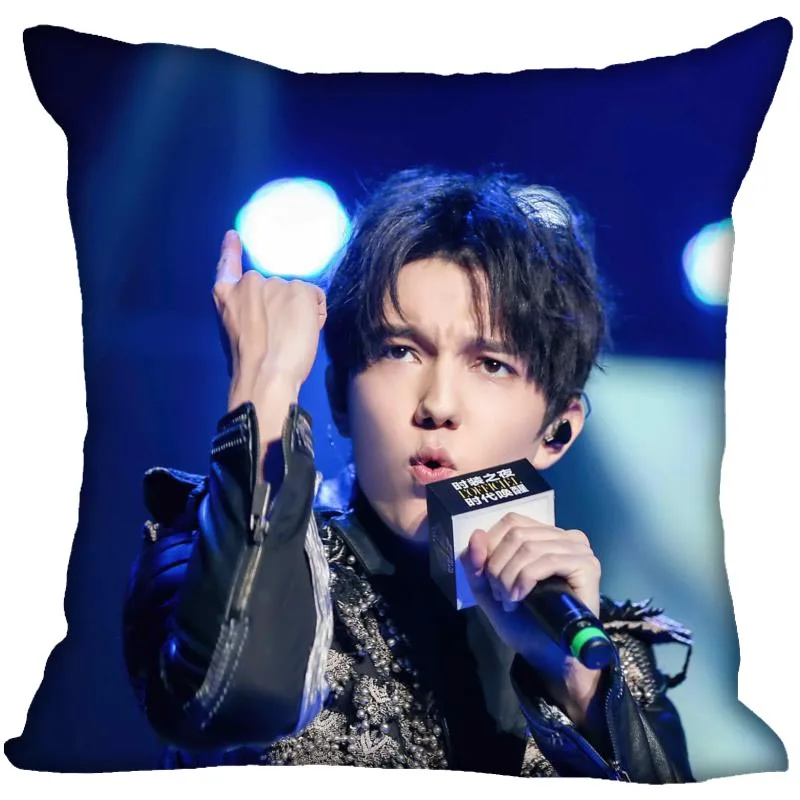 HEARMNY Singer Dimash наволочка для спальни подарок для украшения дома квадратная наволочка для подушки на молнии наволочки атласная мягкая ткань