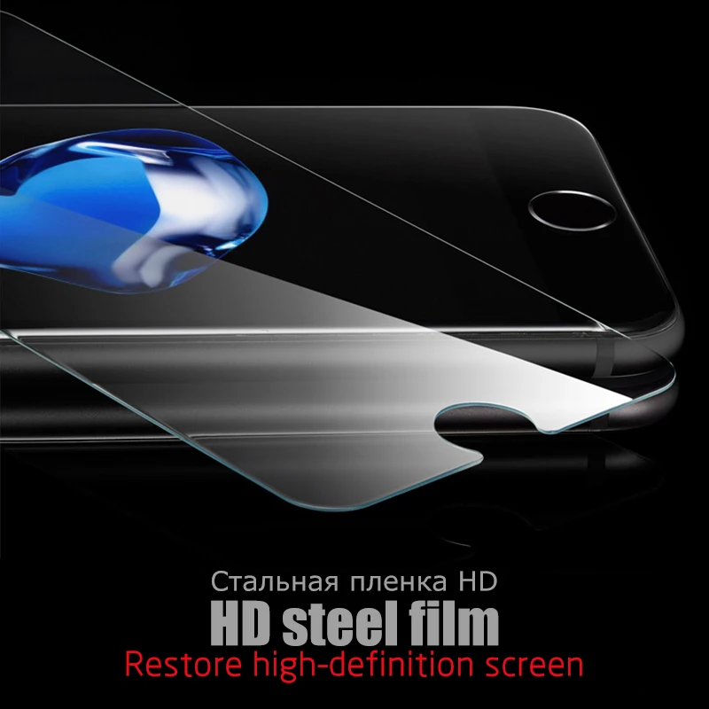 Для iPhone 7 6s стекло для 8 6 Plus X 10 XS Max XR 5 5S SE защитное закаленное Противоударная