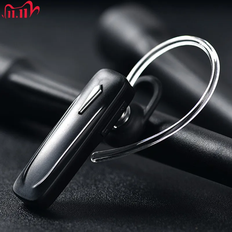 Мини автомобильная Беспроводная стерео гарнитура с Bluetooth Handsfree Наушники для