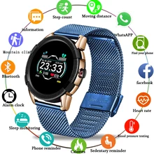 LIGE Смарт-часы для мужчин wo для мужчин водонепроницаемый фитнес-трекер пульсометр кровяное давление монитор Шагомер для Android ios smartwatch