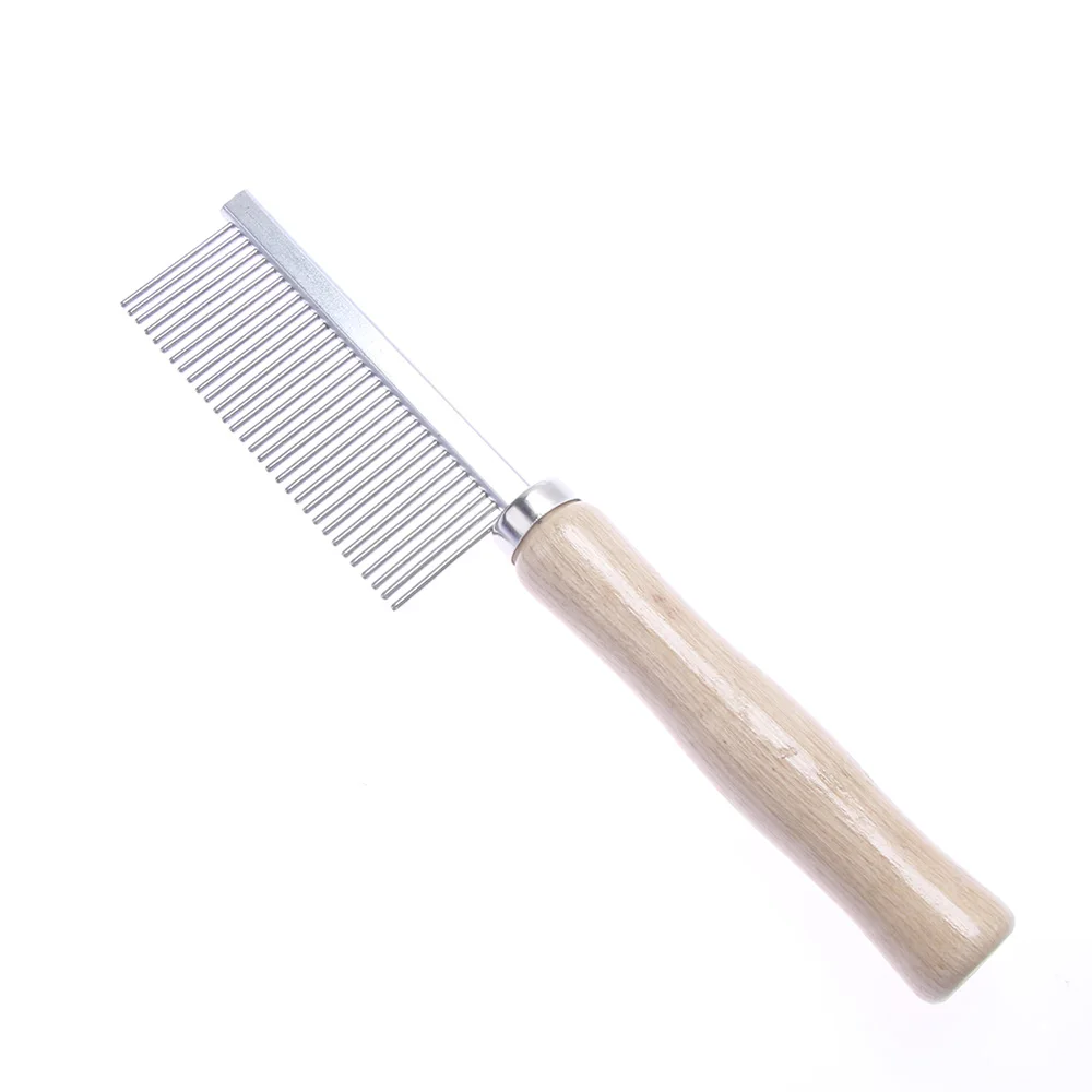 

Pet Rake Comb Dog Cat Hair Grooming Trimmer Rake Stainless Steel Brush Cleaning Gilling Brush Quick Clean Tool stainless steel