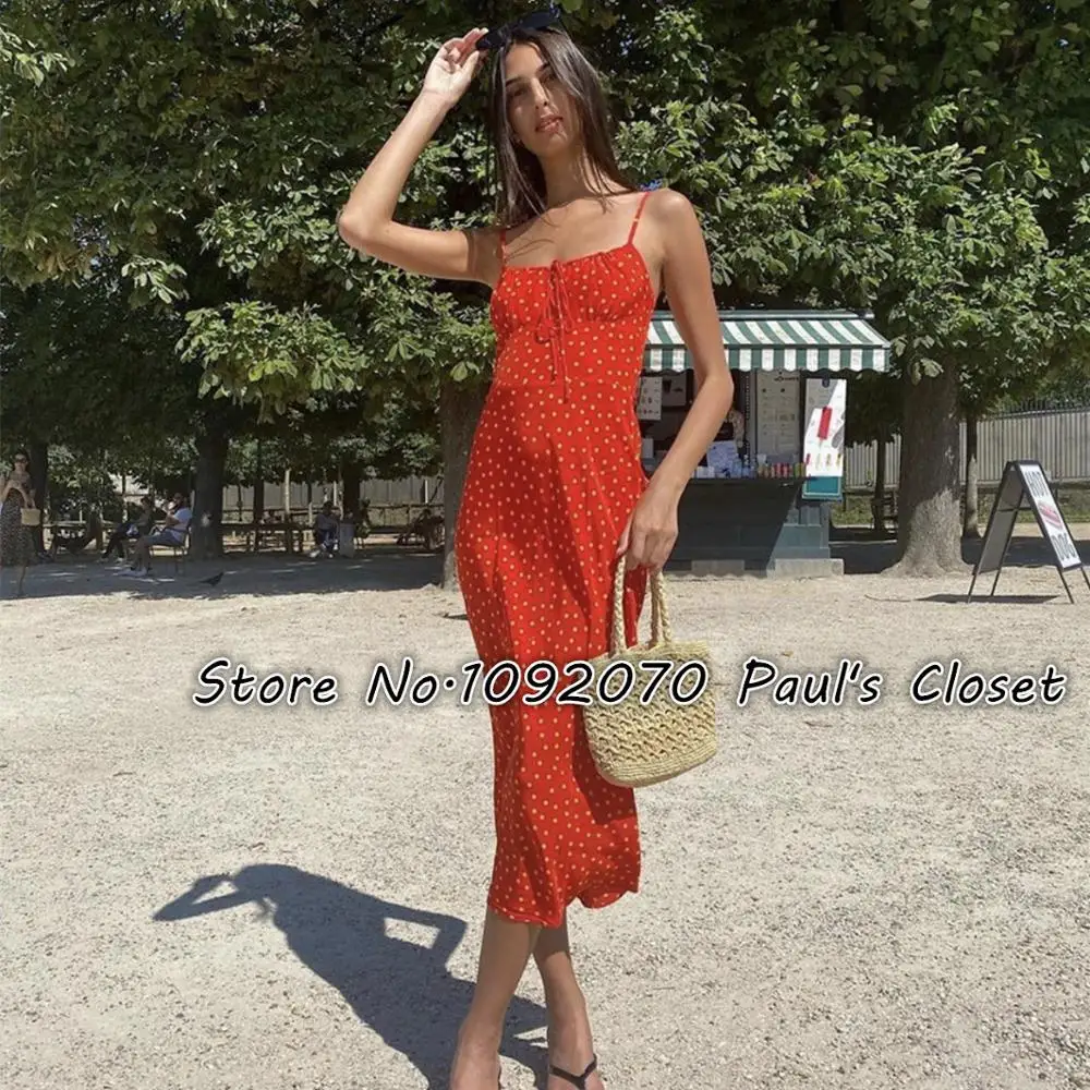 Women The Alba Rossa Dress Milkmaid Style Alba