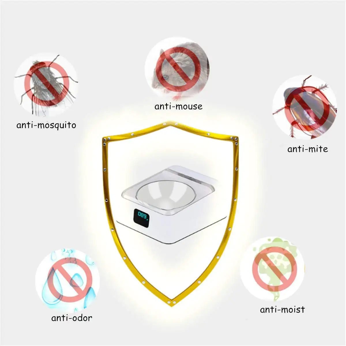 

Hot Infrared Sensor Pet Feeder Smart Dish Automatic Pet Feeder Dispenser Dogs Cat Food Rechargable With Moisture-proof Cover