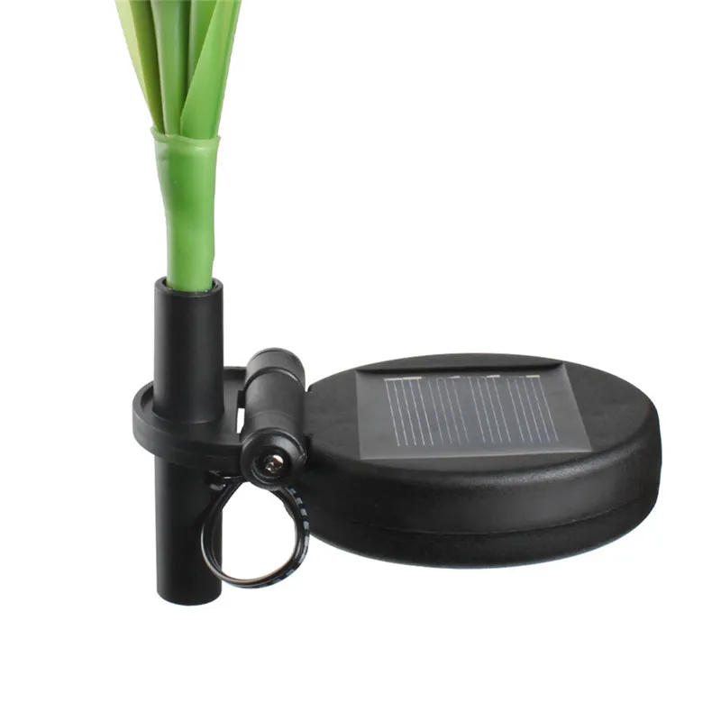 Solar Power Flower Light LED Waterproof Rose Flower Stake Lamp for Home Garden Yard Lawn Path Fairy Lights Garden Decor Outdoor