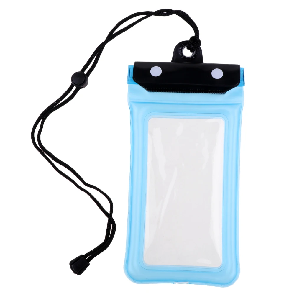 Double Locked Waterproof Phone Case Pouch Cover Holder Swimming Dive Dry Bag Fits Most Smart Phones up to 6.0