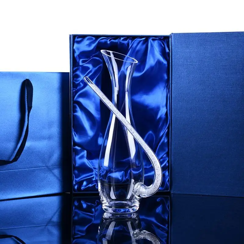 

European Style Creative Crystal Liquor Divider with Diamond Wine Glass Wine Decanter Wine Container Set Wine Set Customizable Le