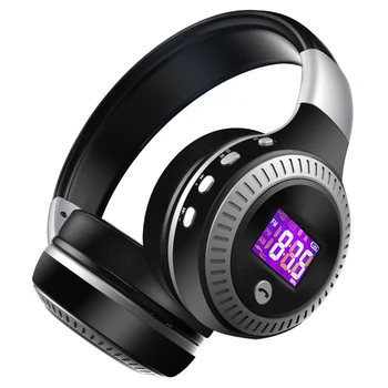 

ZEALOT B19 Wireless Headset Bluetooth Headphone Stereo Bass Earphone Support Micro SD Card AUX FM Radio Microphone Head-mounted