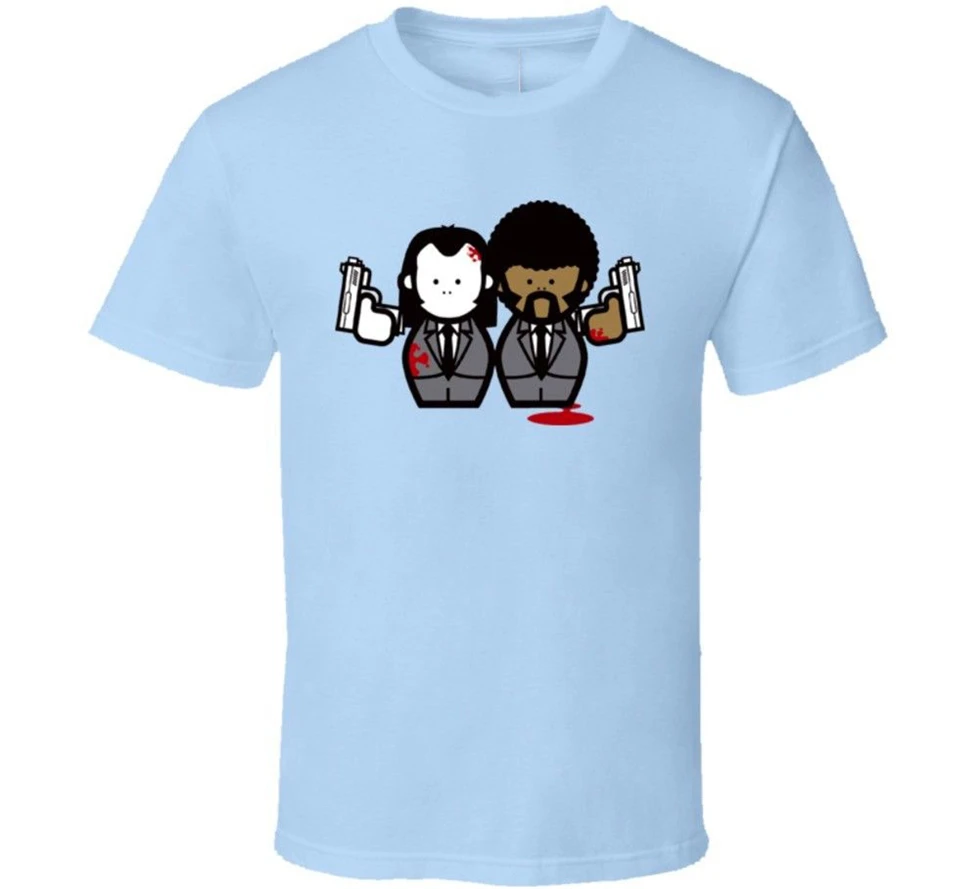 pulp fiction cartoon t shirt