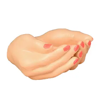 

1pc Resin Flowerpot Cute Hand Holding Creative Desktop Decorative Succulent Plant Pot Resin Flowerpot For Office Home School