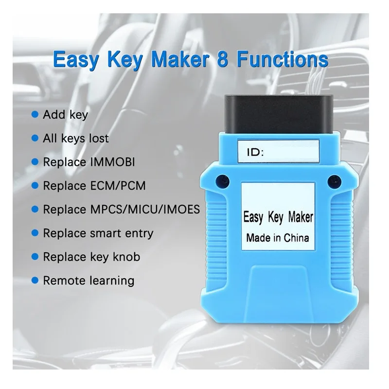 

OBDII For Honda Easy Key Maker Support All Keys Lost Transponder Key for Honda Acura Programmer Registering Key Diagnostic Tool