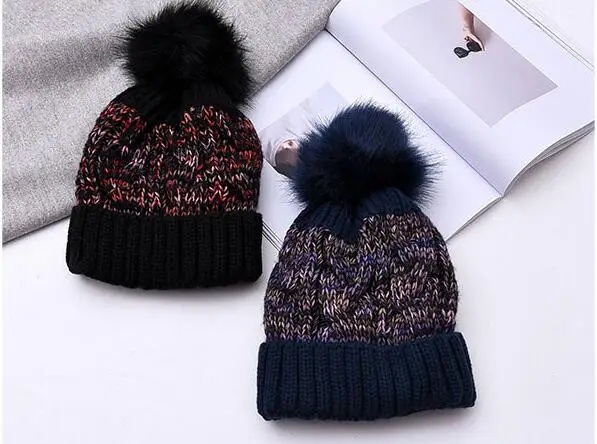 Модная зимняя шапка Skullies Beanies зимняя шапка унисекс Вязанные Трикотажные Шапочки для отдыха на открытом воздухе женские мужские теплые шапки и кепки