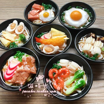 

Creative Beef Seafood Vegetables Egg Japanese Ramen Solid Food Fridge Magnet 3D Fridge Magnet Sticker Travel Souvenir Decoration