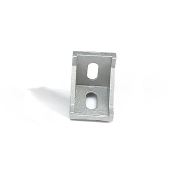 

20pcs/lots 4040 corner fitting angle aluminum 40 x 40 L connector bracket fastener match use 4040 industrial aluminum profile