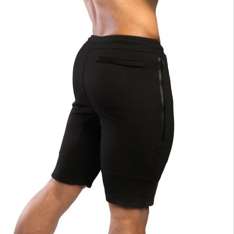 

2019 Men Custom Workout Running Shorts Soft 4 Trousers Color Patchwork Gym Joggers Short Sweatpants men sport Bermuda Shorts