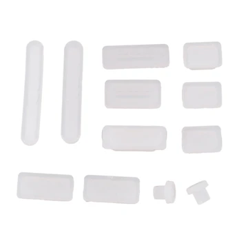 

12 in 1 USB plug Cover Anti-Dust Silicone For Pro 13 "15" air 11 "White