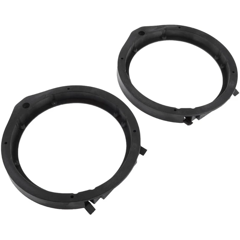 2Pcs 6.5 inch Car Speaker Mounting Spacer Adaptor Rings For Honda Civic Accord Crv Fit City