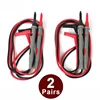 4PCS/lot Multimetros Multimeter Test Leads Probes Cooper Wires Test Lead Wire Probe Cable For AC DC LCD Digital Multimeters 2