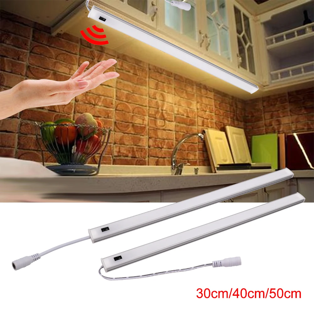Description Picture 5 of itemDC 5V 12V USB LED Light Hand Sweep Sensor Under Cabinet Bar Light Night Lamp for Kitchen Cabinet Wardrobe Lamp 30/40/50cm