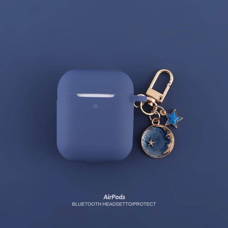 Для Apple Airpods 2 Чехол Dream Star беспроводной Bluetooth защитный чехол для наушников с