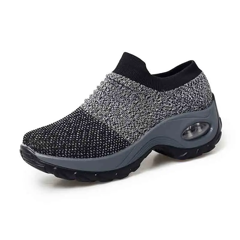 

Women Flats 2019 Fall/Winter Ladies Mesh Flat Shoes Women Soft Breathable Sneakers Women Casual Shoes Large size 35-42 NVX127