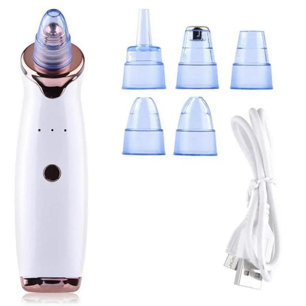 Portable Vacuum Blackhead Remover Professional Facial Pore Cleaner Equipment Extractor Face Skin Care Beauty