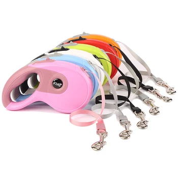 

Dog Leash Automatic Retractable For Medium Dog Extending Puppy Small Pet Dog Durable Traction Rope Lead Belt Pet Product 8M5M