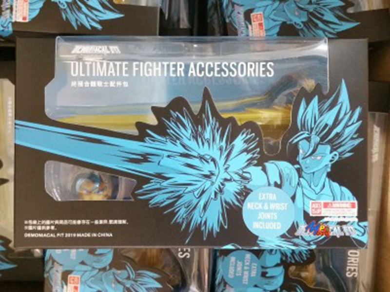 Spot Demoniacal de traje con Dragon Ball Z DBZ final Dios azul Vegetto Headsculpt conjunto figura de acción figuals