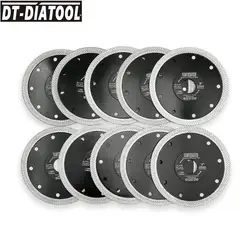 DT-DIATOOL 10 шт./pk диаметр 125 мм/5 "Премиум алмазные режущие диски X сетка турбо обод Сегментные Пильные диски для плитки керамические мраморные
