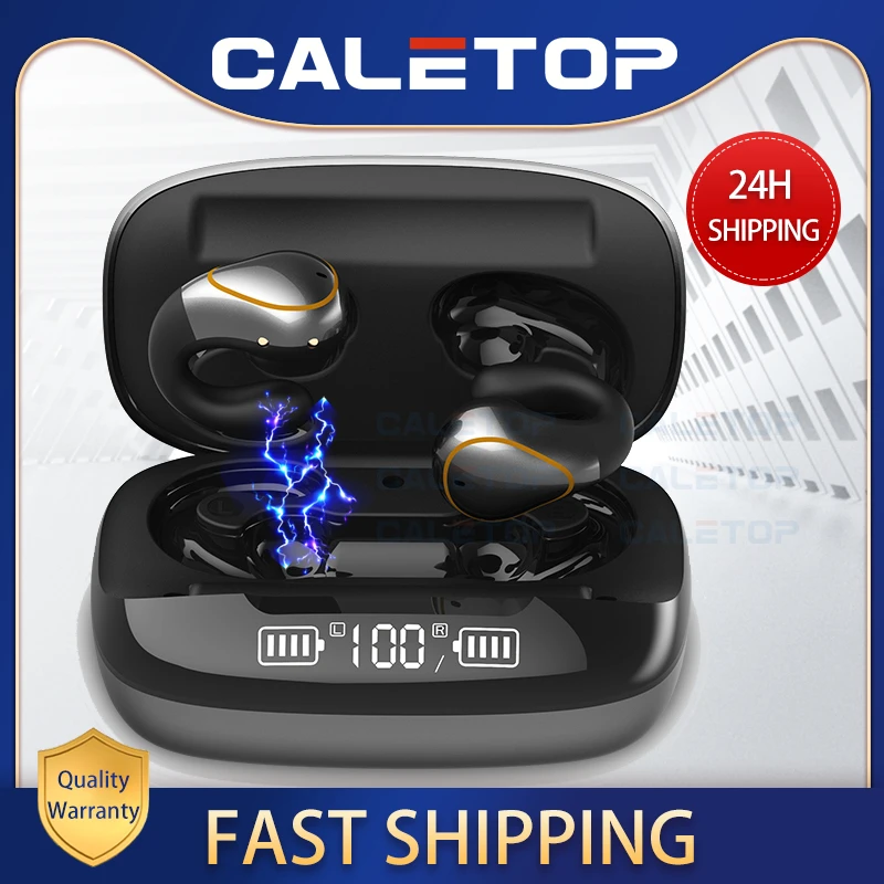 TWS-наушники CALETOP с ушным крючком и поддержкой Bluetooth 5 0 | Электроника
