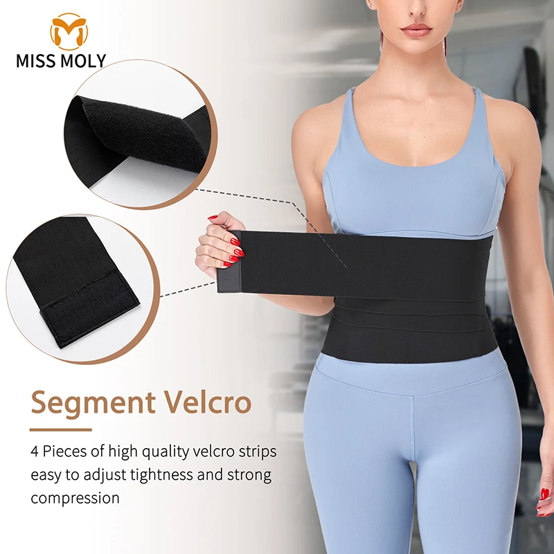 low back shapewear Invisible Wrap Waist Trainer Tape for Women Slimming Body Shaper Tummy Wrap Workout Fitness Back Support Belt Faja Shapewear maidenform shapewear