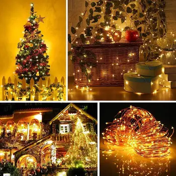 

Music String Light Voice Control String 10M 100LED Remote Control Party Lamp Skillful Design and Exquisite Appearance