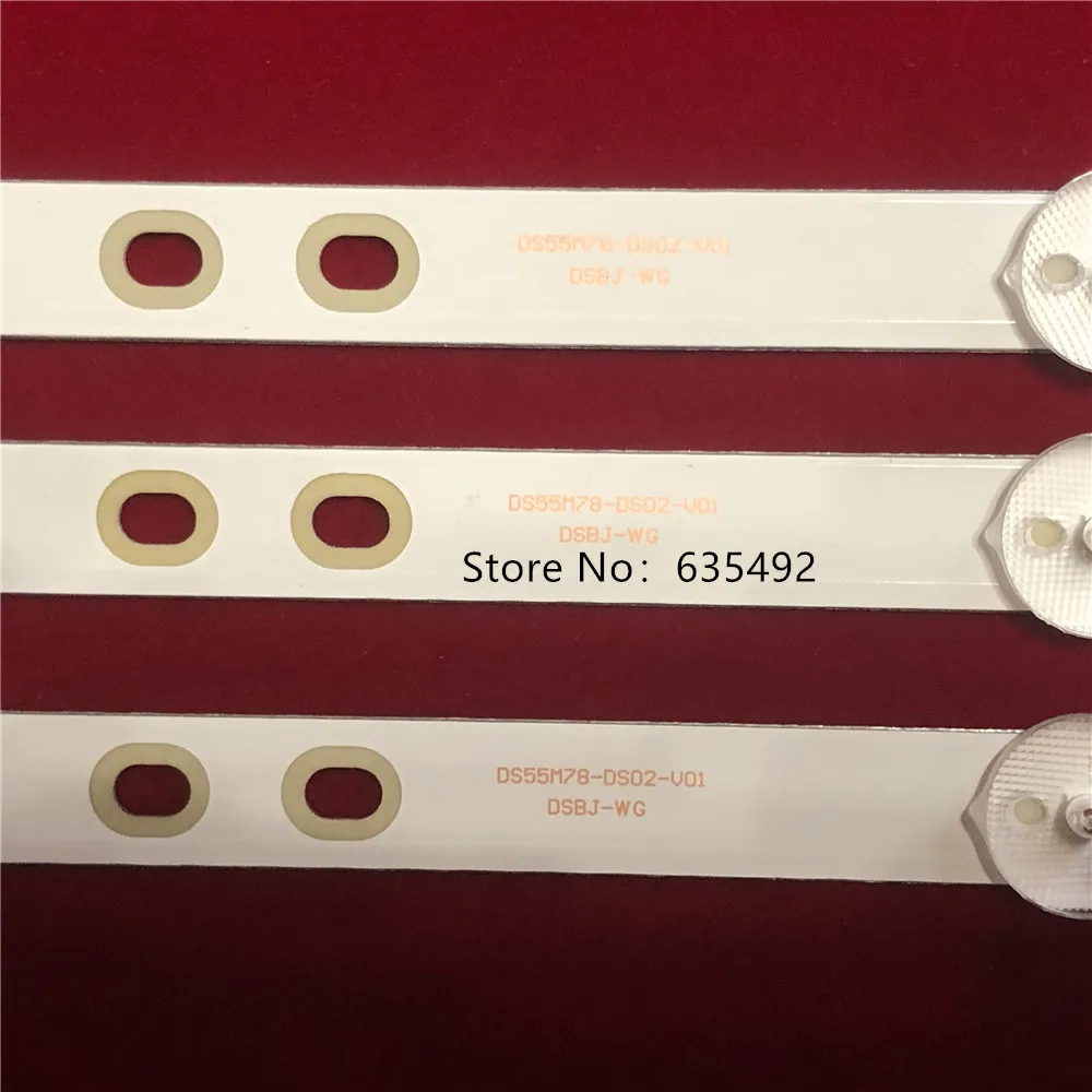 10 Ʈ 530MM LED Ʈ Ʈ DS50M73-DS07-V01 DSBJ-WG 2W2006-DS50M7301-01 akai aktv505 TV
