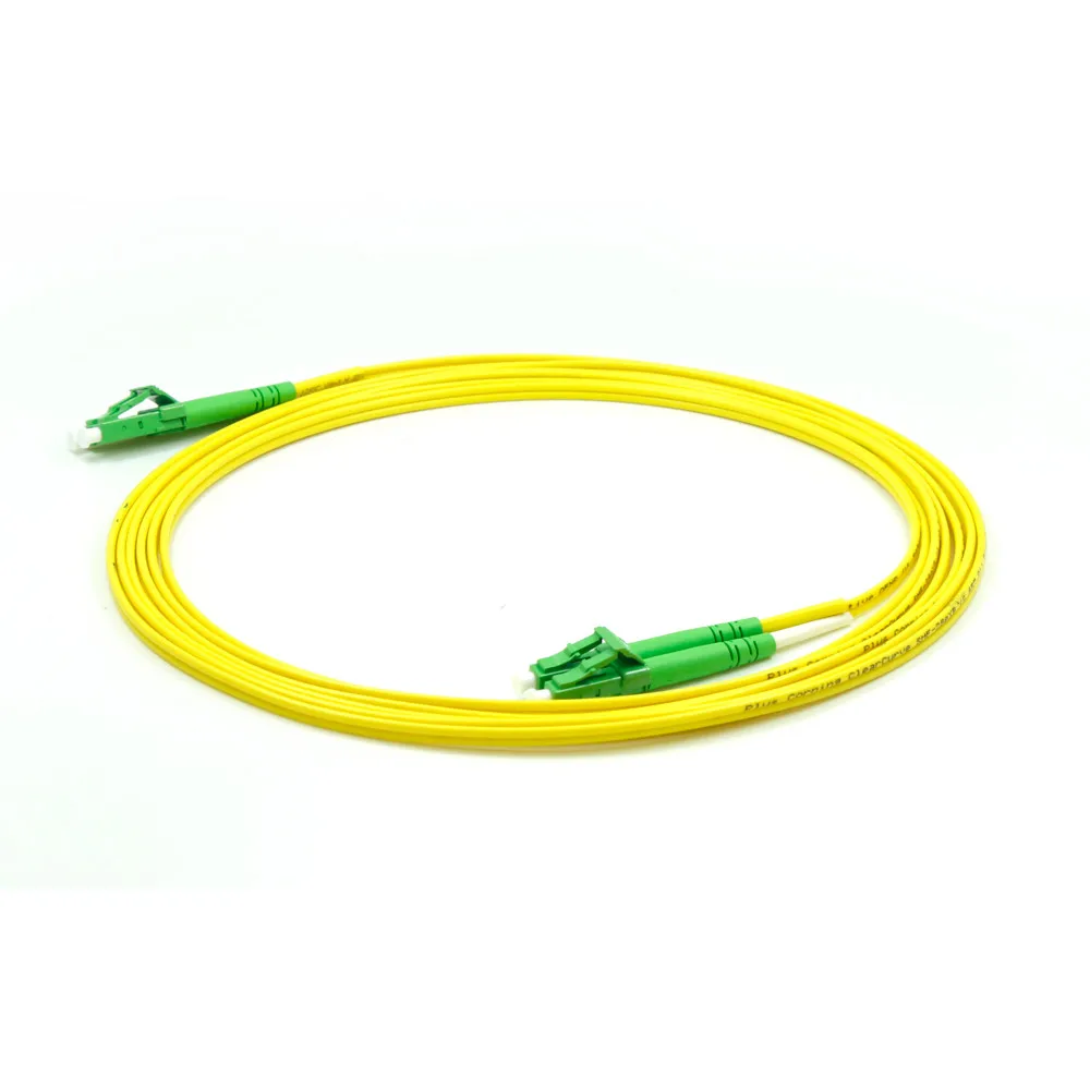5PCS/lot LC /APC to LC/APC Singlemode Duplex Optical Fiber Patch Cord Cable,3.0mm,9/125