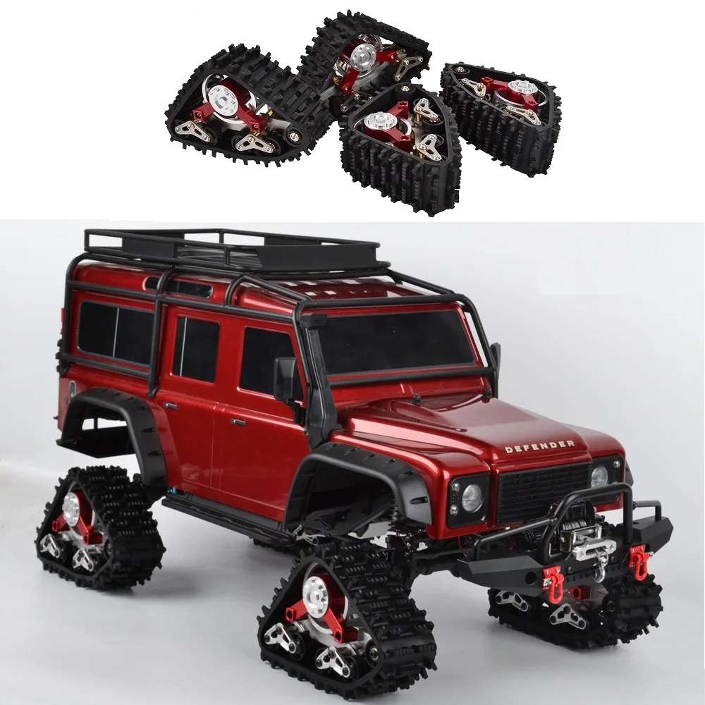 1/10 г. Радиоуправляемый гусеничный автомобиль TRX4 снежные шины колеса