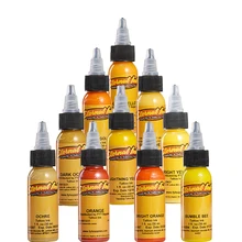 Goochie tusz динамические чернила перманентные чернила пигмент pigmento tinta татуировки Чернила Краска татуировки цвет tinta tatuaje