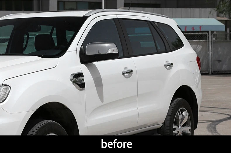Нержавеющая сталь окна автомобиля Планки для ford everest