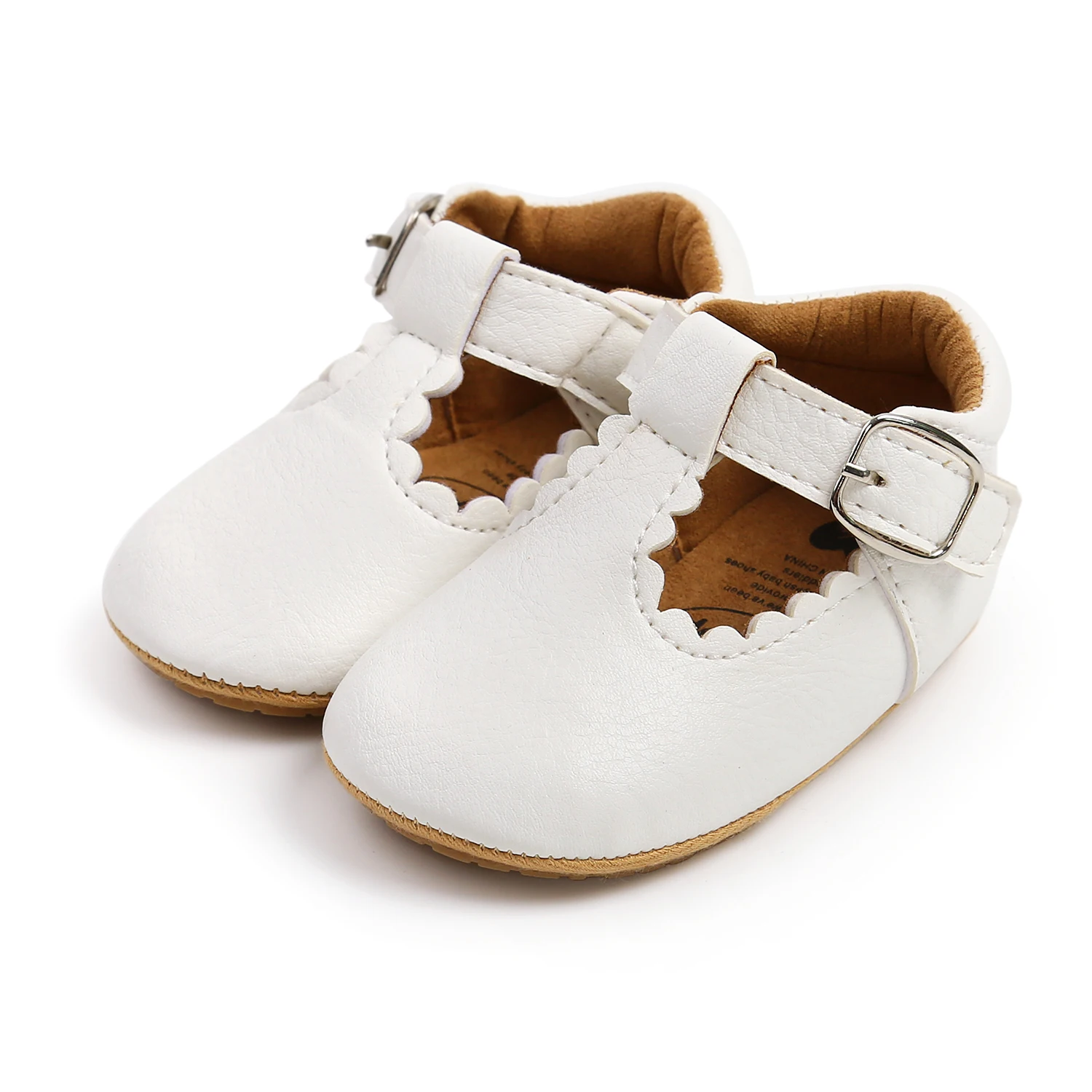 Ma & Baby-zapatos de piel sintética para bebé recién nacido, calzado para primeros pasos, color sólido, 0 a 18 meses, primavera y otoño