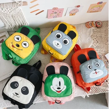

Cartoon cute kindergarten school bag anti-lost children's shoulder bag snack backpack men and women children's light school bag