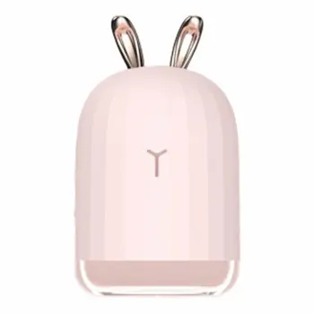 

220Ml Ultrasonic Humidifier Aroma Essential Oil Diffuser For Home Auto Usb Fogger Mist Maker With Led Night Lamp