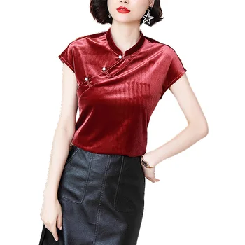 

Gurnge Aesthetic Tee 80s 90s Girls Fashion Cool T ShirtTees Tumblr Girl Women's Summer Beading Broke Artist Red Graphic T-shirt