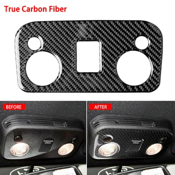 

Carbon Fiber Car Inner Roof Reading Light Cover Trim For Ford Mustang 2015-2019