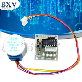 

5PCS/LOT ULN2003 28BYJ-48 5V Reduction Step Motor Gear Stepper Motor 4 Phase Step Motor 5PCS/LOT Motor +5PCS/LOT Board