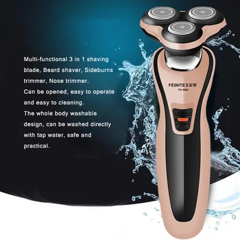 

Electric Three-in-One Shaver Triple Blade 3188 Razor Men Clippers Rechargeable Nose Hair Trimmer for Man Grooming
