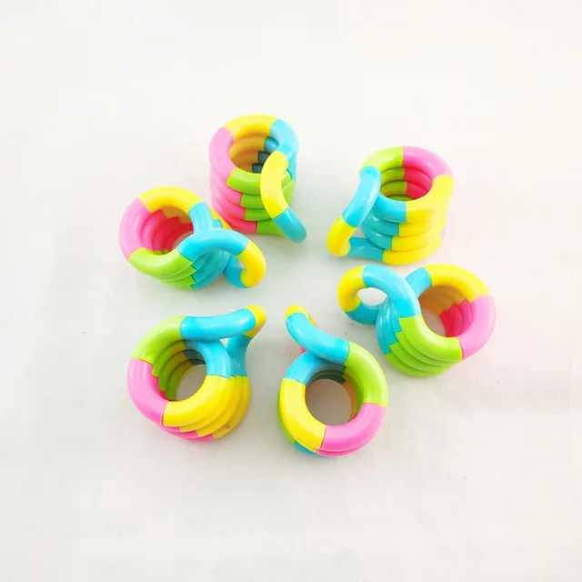 New Anti Stress Toy Twist Adult Decompression Toy Child Deformation Rope Perfect For Stress Kids To Play Toys Year New 18pcs