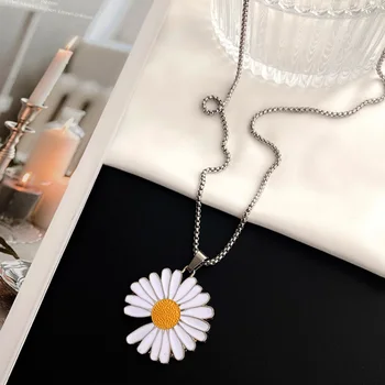

KPOP G-Dragon Daisy Necklaces Women Men Jewelry Peaceminusone Kwon Ji Yong Fans Collection