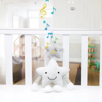 

Baby Toys Toys For Kids Baby Infant Rattles Plush Pentagr Stroller Hanging Bell Play Toys Doll Soft Bed Juguetes Para Ninos