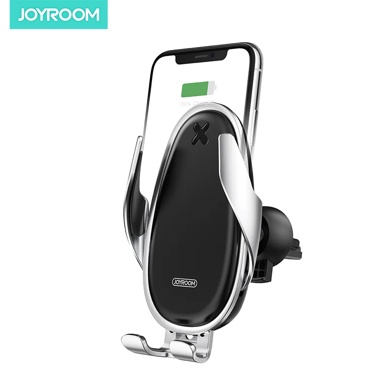 

Joyroom 15W fast charging infrared Sensor auto automatic air vent car cell phone holder universal qi wireless car charger mount