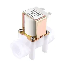uxcell G1/2 Water Solenoid Valve DC 12V N/C Normally Closed Copper Thread Outlet Valves