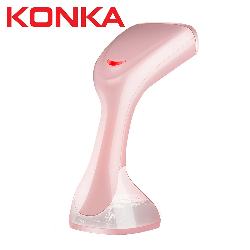 KONKA 1500W Powerful Electric Garment Steamer Handheld Fabric Steamer 30 Seconds Fast-Heat Home Travelling Portable Steamer