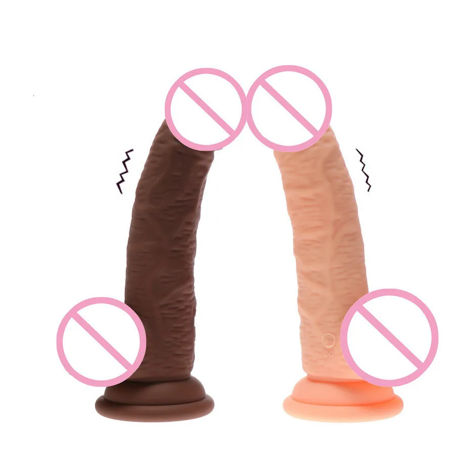 5.5 Inches USB Rechargeable Vibrating Dildos 10 Mode Waterproof Realistic Penis with Strong Suction Cup adult Sex Toys for Woman | Красота и
